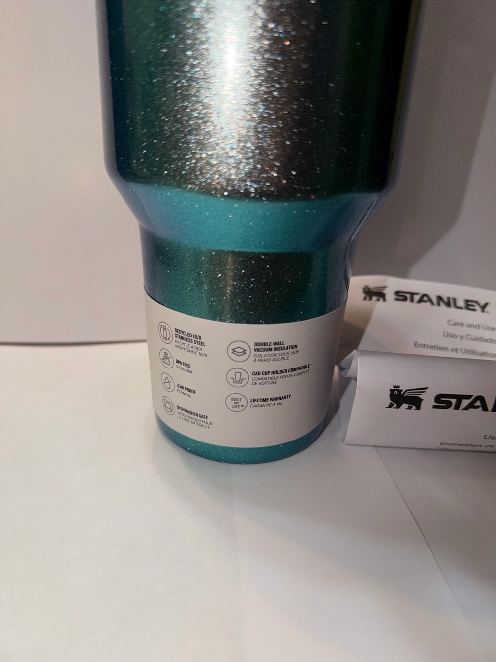 LIMITED Stanley Quencher ProTour Flip Straw Tumbler 40oz, Ponderosa Shimmer - Picture 5 of 10